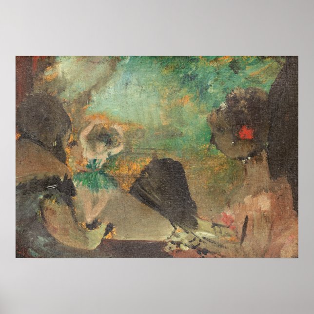 Edgar Degas | The Loge, c.1883 Poster (Vorne)
