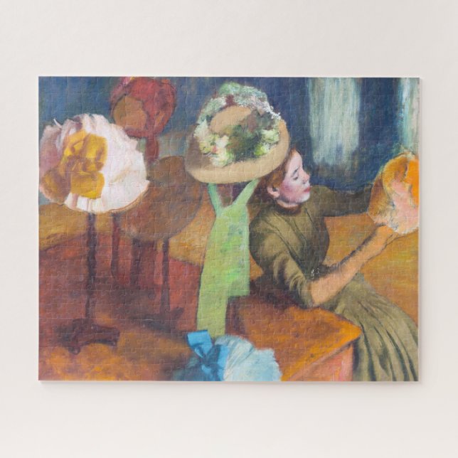 Edgar Degas - The Millinery Shop Puzzle (Horizontal)