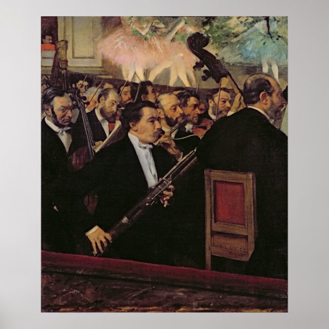 Edgar Degas | The Opera Orchestra, c.1870 Poster (Vorne)