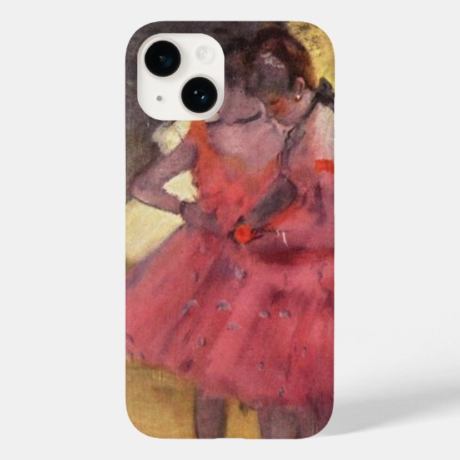 Edgar Degas The Pink Dancers iPhone Case (Rückseite)