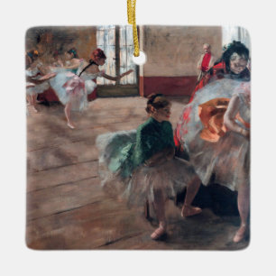 Edgar Degas - The Rehearsal Keramikornament