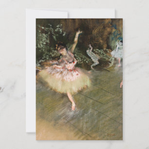 Edgar Degas - The Star 1878 Dankeskarte