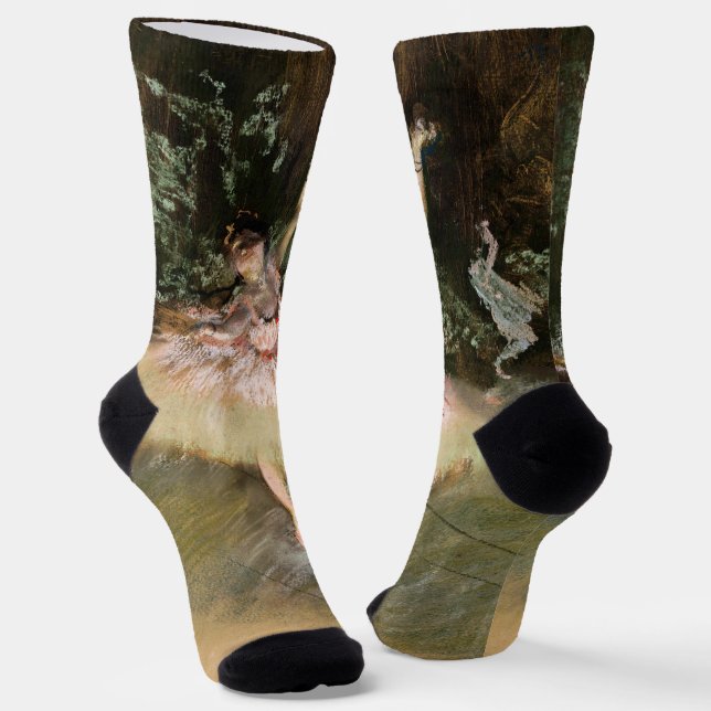 Edgar Degas - The Star 1878 Socken (Gewinkelt)