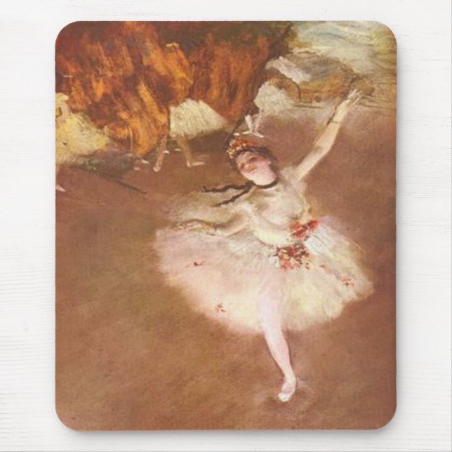 Edgar Degas The Star Mousepad (Vorne)