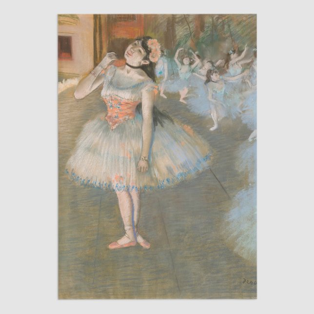 Edgar Degas - The Star Seidenpapier (Von Creator hochgeladen)