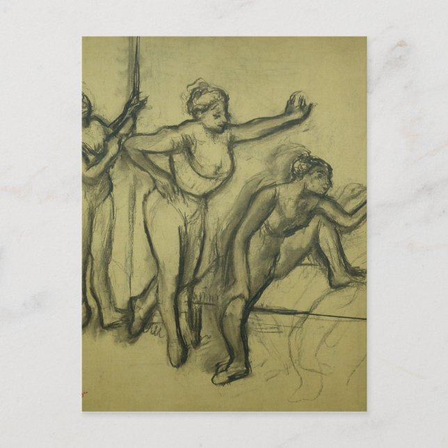 Edgar Degas | Three Dancers, c.1900 Postkarte (Vorderseite)