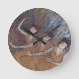 Edgar Degas   Trois Danseuses Runde Wanduhr