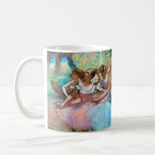 Edgar Degas - Vier Ballerinas auf Bühne Kaffeetasse
