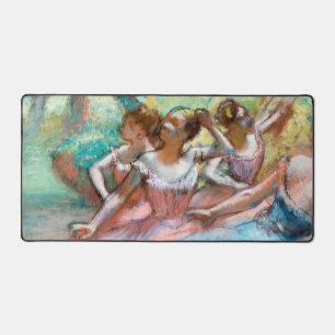 Edgar Degas - Vier Ballerinas auf Bühne Schreibtischunterlage