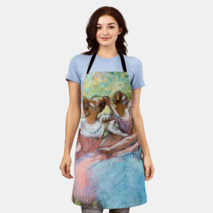 Edgar Degas - Vier Ballerinas auf Bühne Schürze