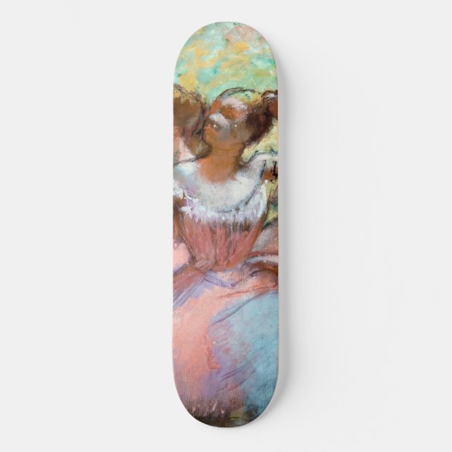Edgar Degas - Vier Ballerinas auf Bühne Skateboard (Vorderseite)