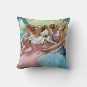 Edgar Degas - Vier Ballerinas auf der Bühne Kissen