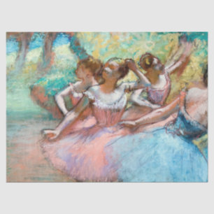 Edgar Degas - Vier Ballerinas auf der Bühne Seidenpapier