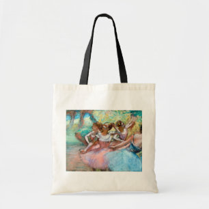 Edgar Degas - Vier Ballerinas auf der Bühne Tragetasche