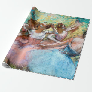 Edgar Degas - Vier Balletttänzerinnen auf der Bühn Geschenkpapier