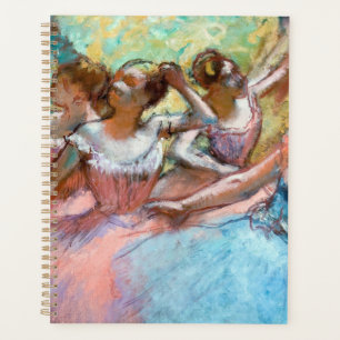 Edgar Degas - Vier Balletttänzerinnen auf der Bühn Planer