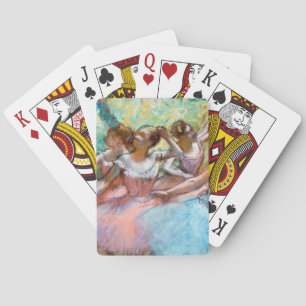 Edgar Degas - Vier Balletttänzerinnen auf der Bühn Spielkarten