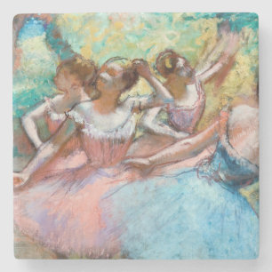 Edgar Degas - Vier Balletttänzerinnen auf der Bühn Steinuntersetzer