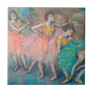 Edgar Degas - Vier Tänzerinnen Fliese