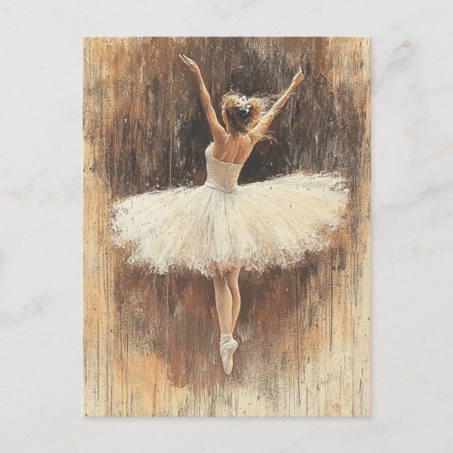 Edgar Degas Vintag Postcard Postkarte (Vorderseite)
