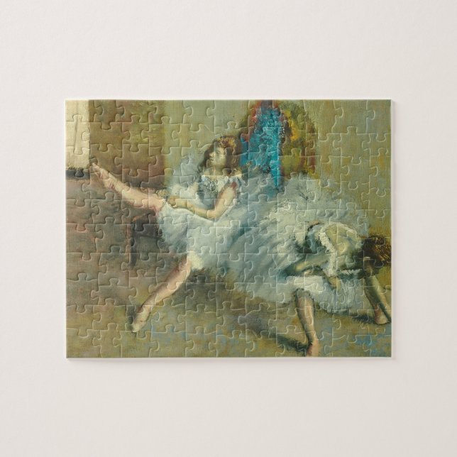 Edgar Degas | vor dem Ballett, 1890-1892 Puzzle (Horizontal)