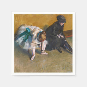 Edgar Degas - Warten Serviette
