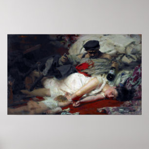 Edgar Degas-Wermut Poster