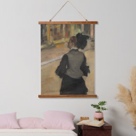 Edgar Degas Woman Impressionismus Art Wood Wall Wandteppich Mit Holzrahmen