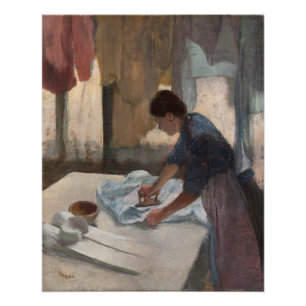 Edgar Degas Women Ironing, c.1876-87 Poster