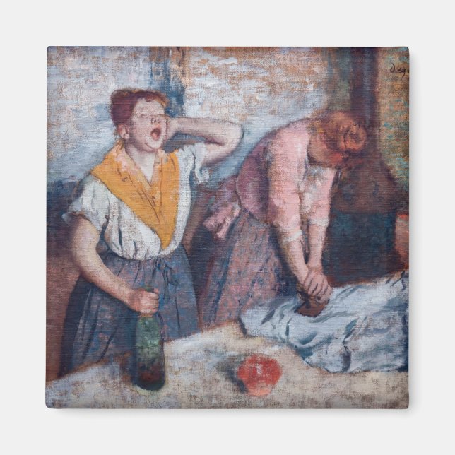 Edgar Degas - Women Ironing Magnet (Vorne)