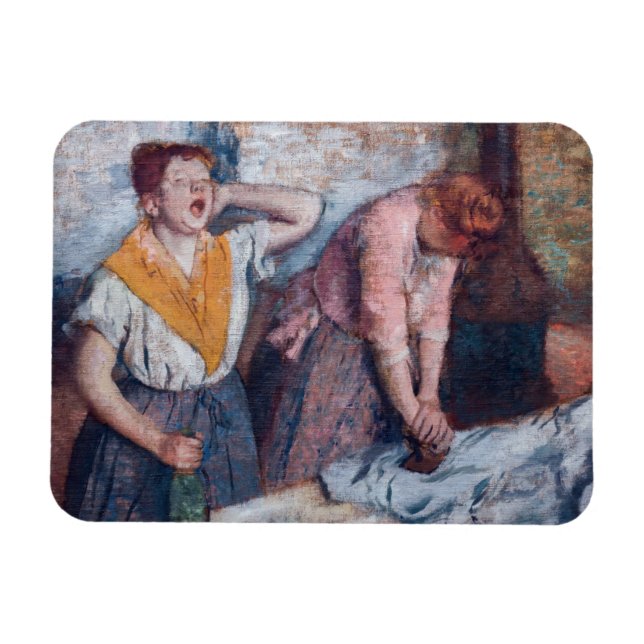 Edgar Degas - Women Ironing Magnet (Horizontal)