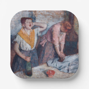 Edgar Degas - Women Ironing Pappteller