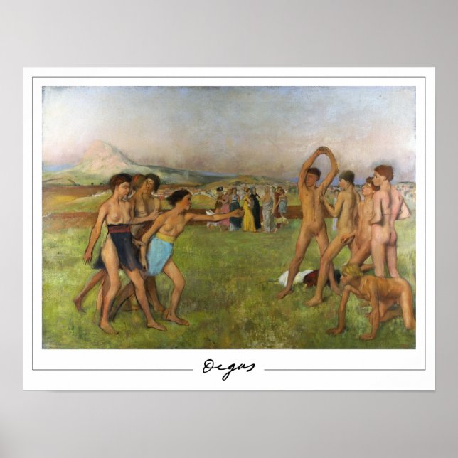 Edgar Degas Zedign Art Poster #139 (Vorne)