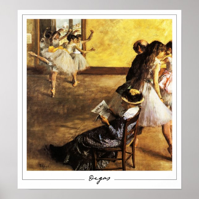 Edgar Degas Zedign Art Poster #152-2 (Vorne)