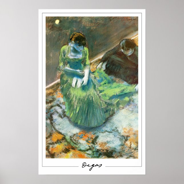 Edgar Degas Zedign Art Poster #159-2 (Vorne)