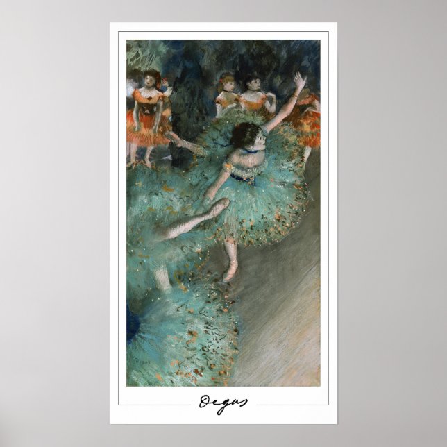 Edgar Degas Zedign Art Poster #18 (Vorne)