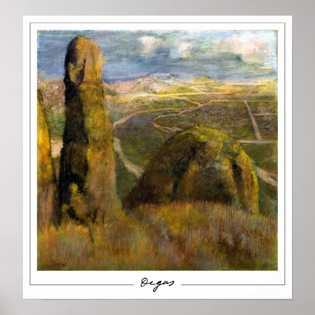 Edgar Degas Zedign Art Poster #19 (Vorne)