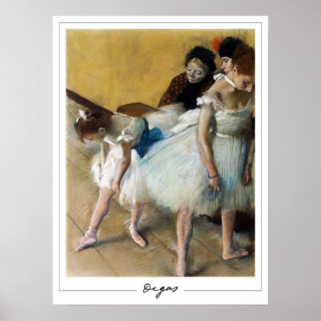 Edgar Degas Zedign Art Poster #20 (Vorne)