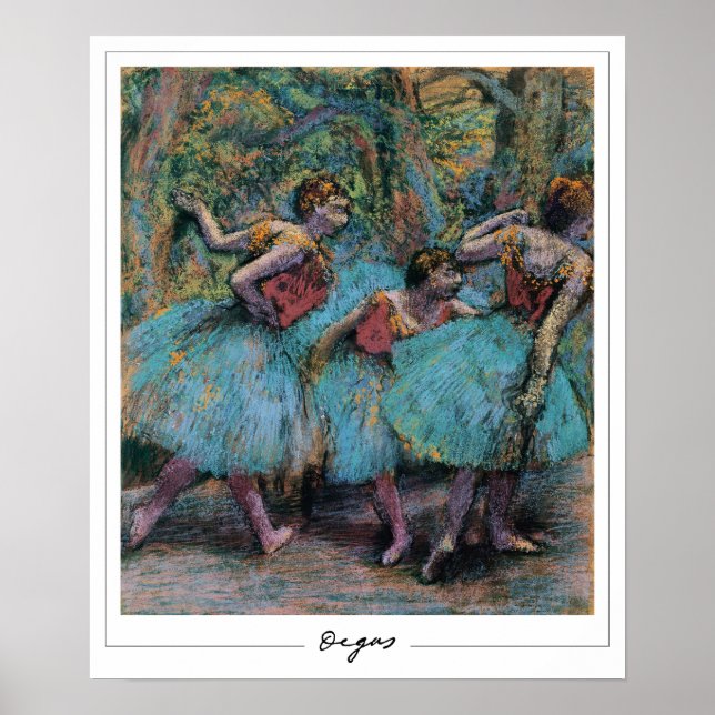 Edgar Degas Zedign Art Poster #26 (Vorne)