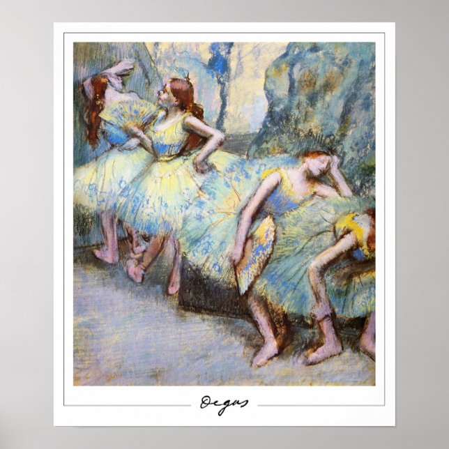 Edgar Degas Zedign Art Poster #337-2 (Vorne)