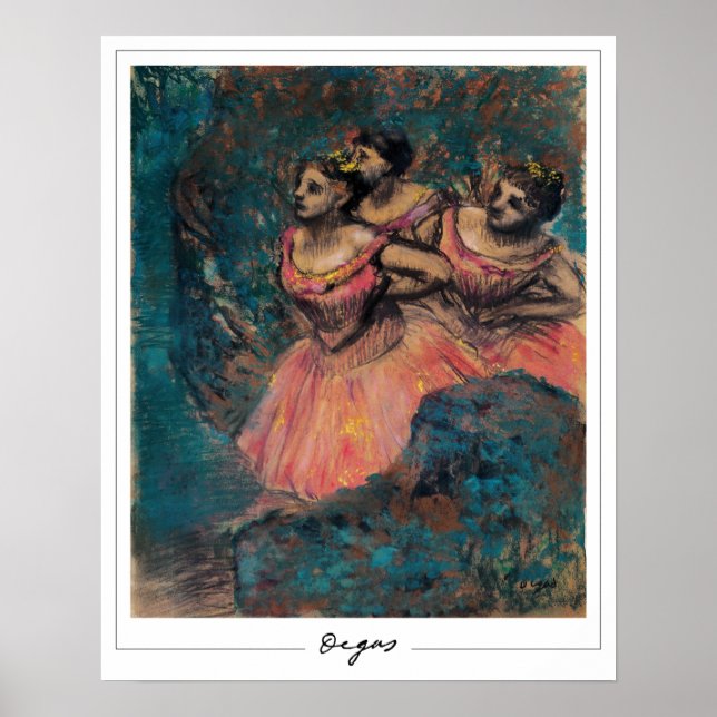 Edgar Degas Zedign Art Poster #37 (Vorne)