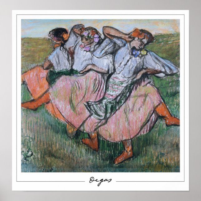 Edgar Degas Zedign Art Poster #413 (Vorne)