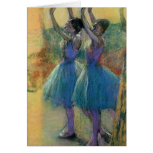 Edgar Degas zwei blaue Tänzer