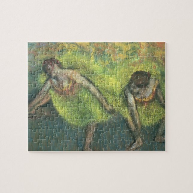 Edgar Degas | zwei entspannende Tänzer Puzzle (Horizontal)
