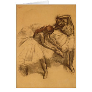 Edgar Degas   Zwei Tänzer