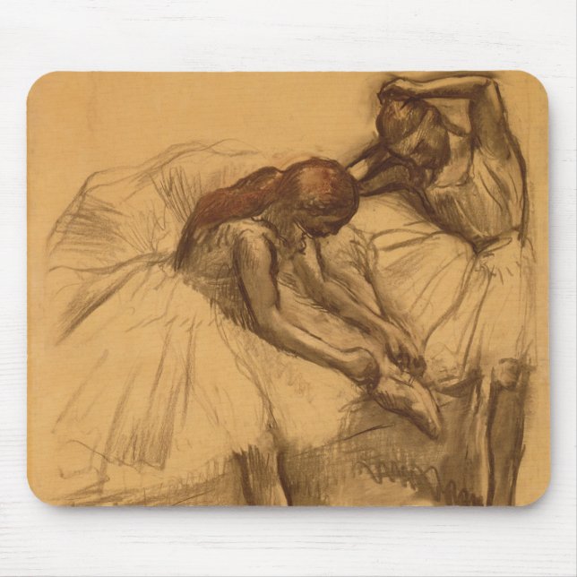 Edgar Degas | zwei Tänzer Mousepad (Vorne)