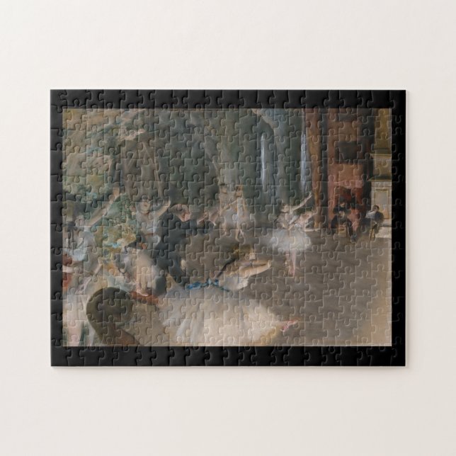 Edgar entgasen | Bühne-Probe Puzzle (Horizontal)