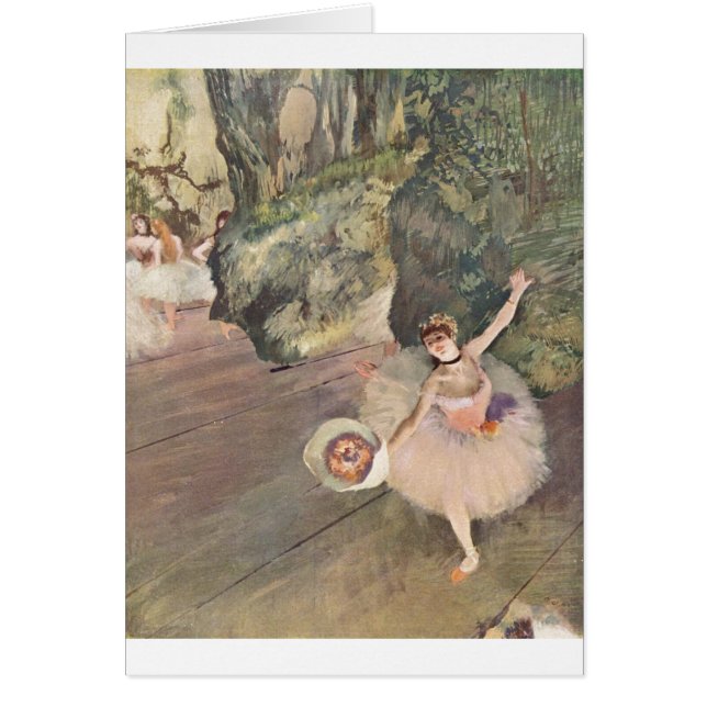 Edgar entgasen Stern des Balletts mit Pastell der (Vorne)