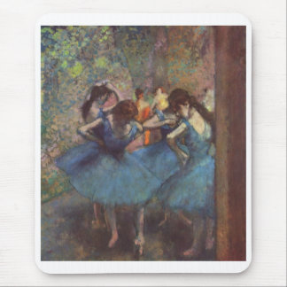 Edgar entgasen - Tänzer-Ballett-Mädchenöl-Leinwand Mousepad