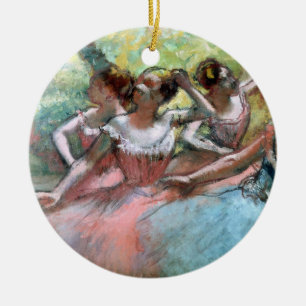 Edgar entgasen vier Ballerinen auf der Bühne Keramik Ornament